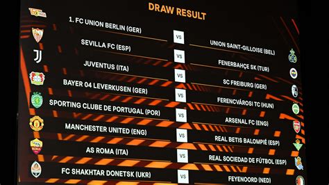 result of europa league|europa league fixtures and results.
